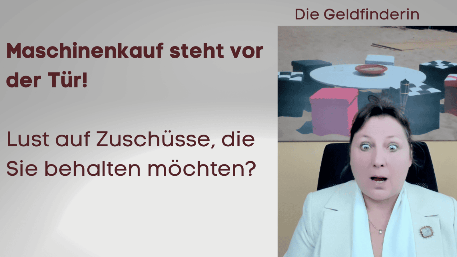 Lust auf einen Zuschuss für Ihre energieeffiziente Maschine?